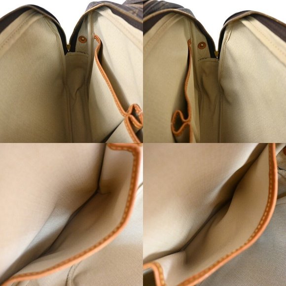 LOUIS VUITTON Reporter GM Crossbody Shoulder Bag Monogram Leather - Picture 8 of 16